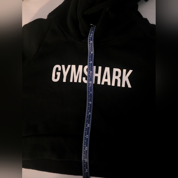 Gymshark Sport Black Cropped Hoodie - Picture 6 of 9